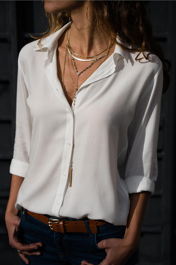 Trevori™ | Elegante Camicia con Bottoni per uno Stile Professionale