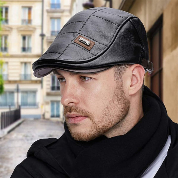 Elya™ | Cappello in pelle unisex alla moda