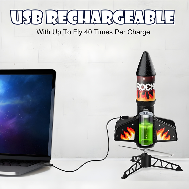 Razzo giocattolo elettrico riutilizzabile