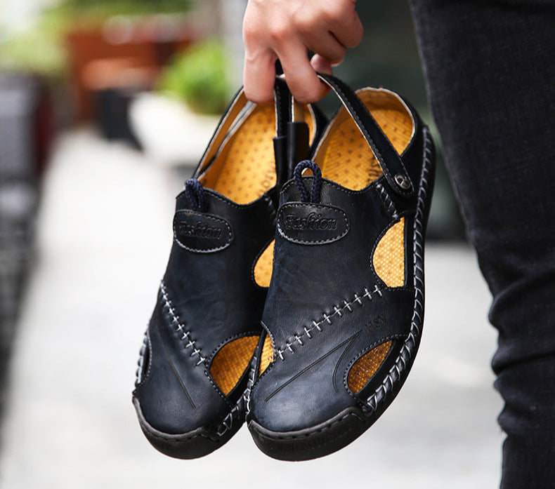 Benti™ | Sandali in pelle ortopedica