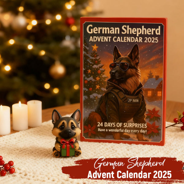 🎄🐾 Calendario dell’Avvento Pastore Tedesco 2025 🎁