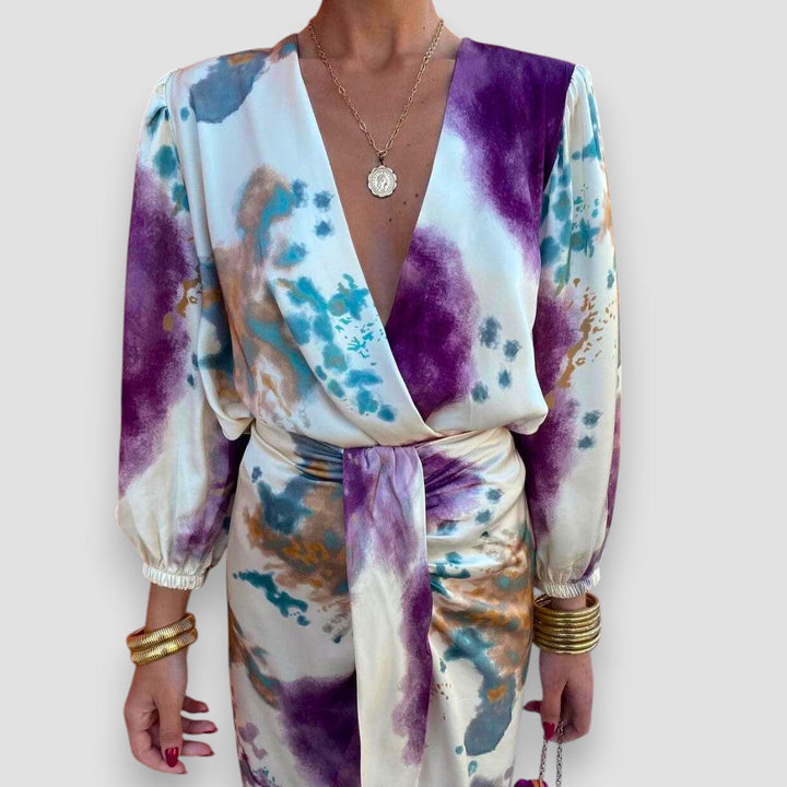 Liora™ | Abito Elegante con Scollatura a V