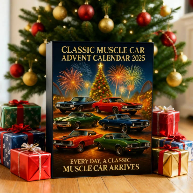 🎅🎄 Calendario dell’Avvento Auto Classiche Muscle Car 2025