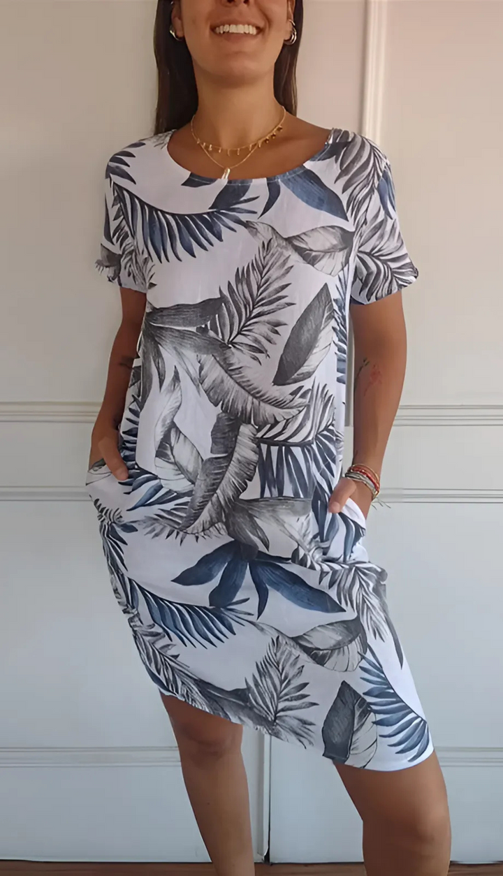 Rilyn™ | Abito Elegante Confortevole con Collo Rotondo