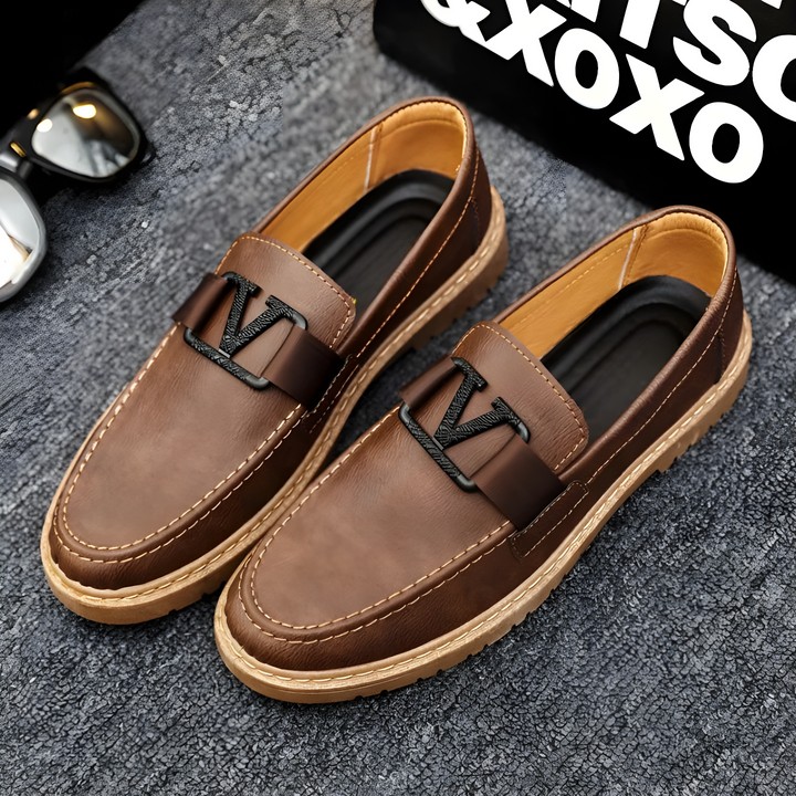 Charlie™ | Mocassini Eleganti e Confortevoli in Pelle