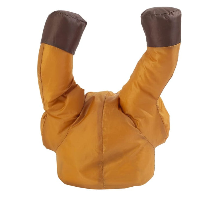 Set decorativo Babbo Natale e Renna con effetto sfondamento