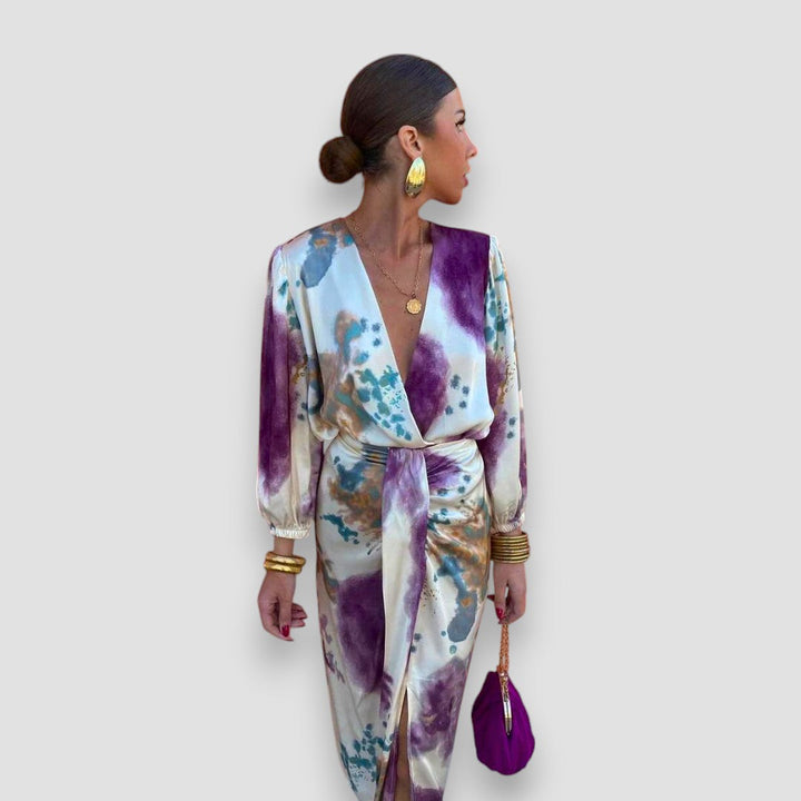 Silex™ | Abito Elegante con Scollatura a V