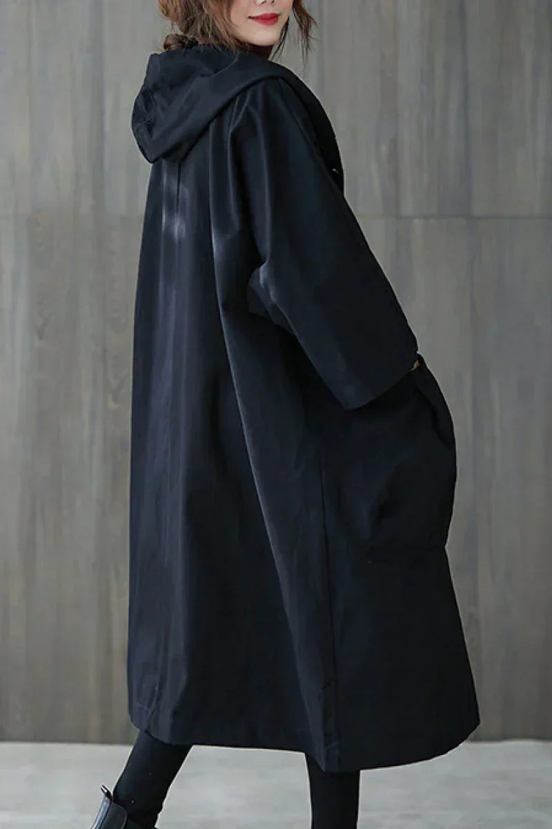 Zilo™ | Impermeabile Oversize Bordeaux