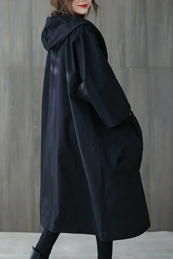 Zilo™ | Impermeabile Oversize Bordeaux