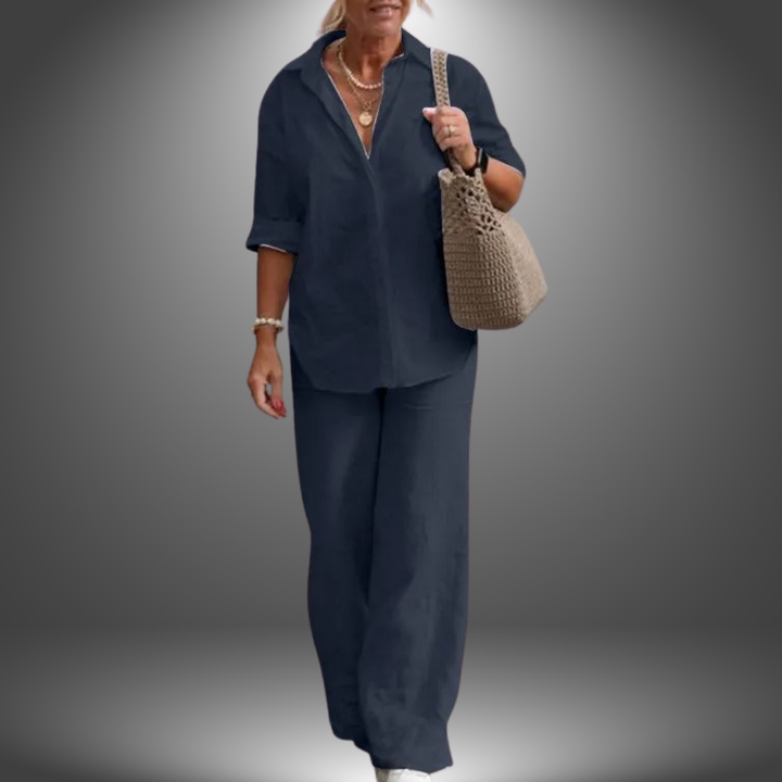 Jolio™ | Completo camicia e pantaloni casual