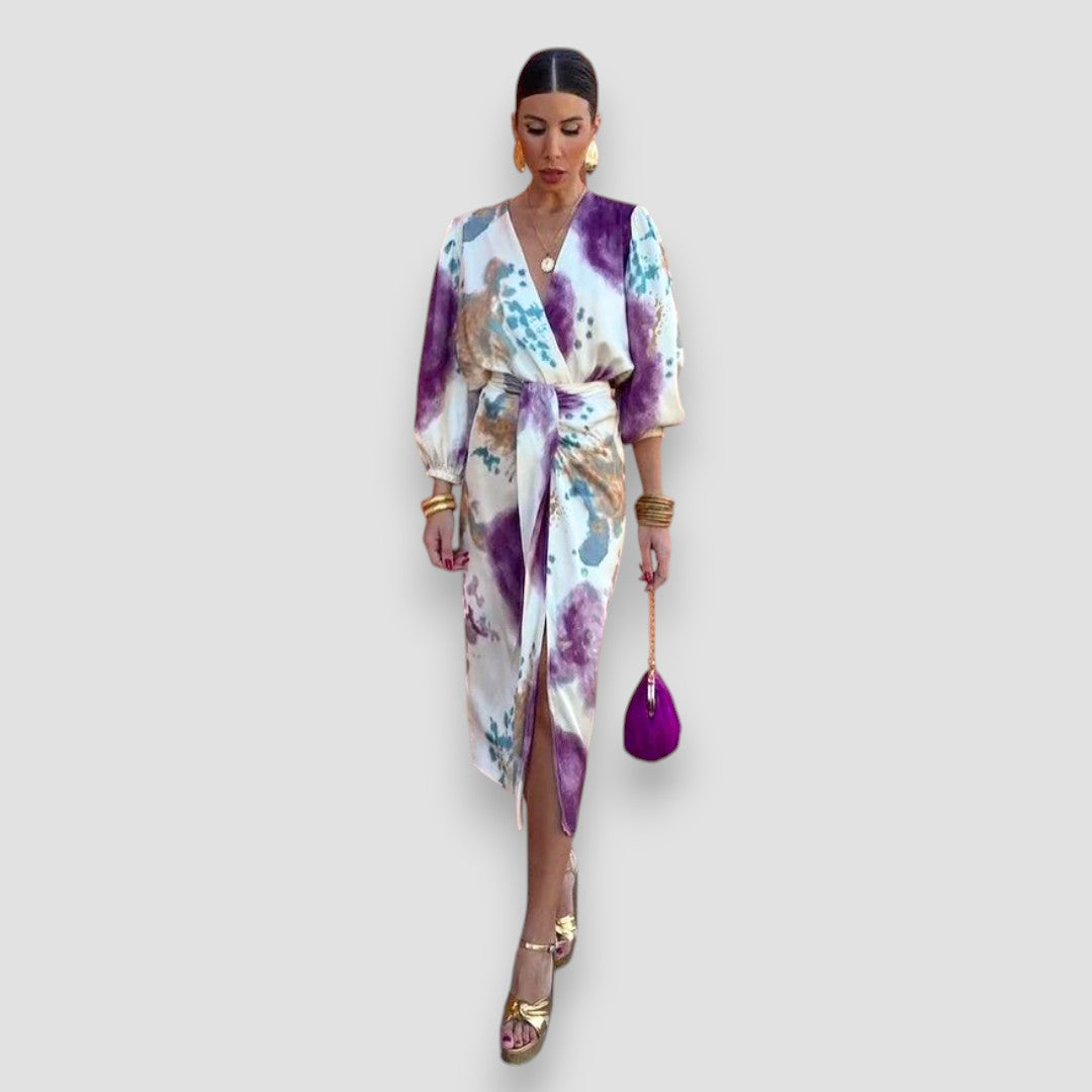 Silex™ | Abito Elegante con Scollatura a V