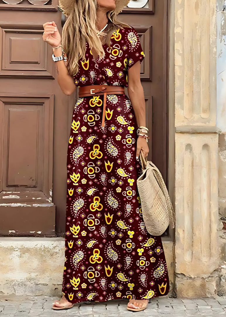 Bellaa™ | Elegante Abito Maxi Bohemien