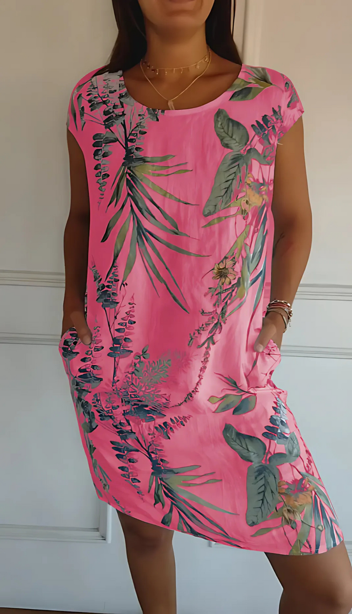 Orlen™ | Elegante Abito Confortevole con Collo Rotondo