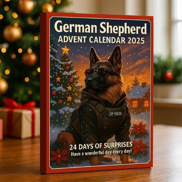 🎄🐾 Calendario dell’Avvento Pastore Tedesco 2025 🎁