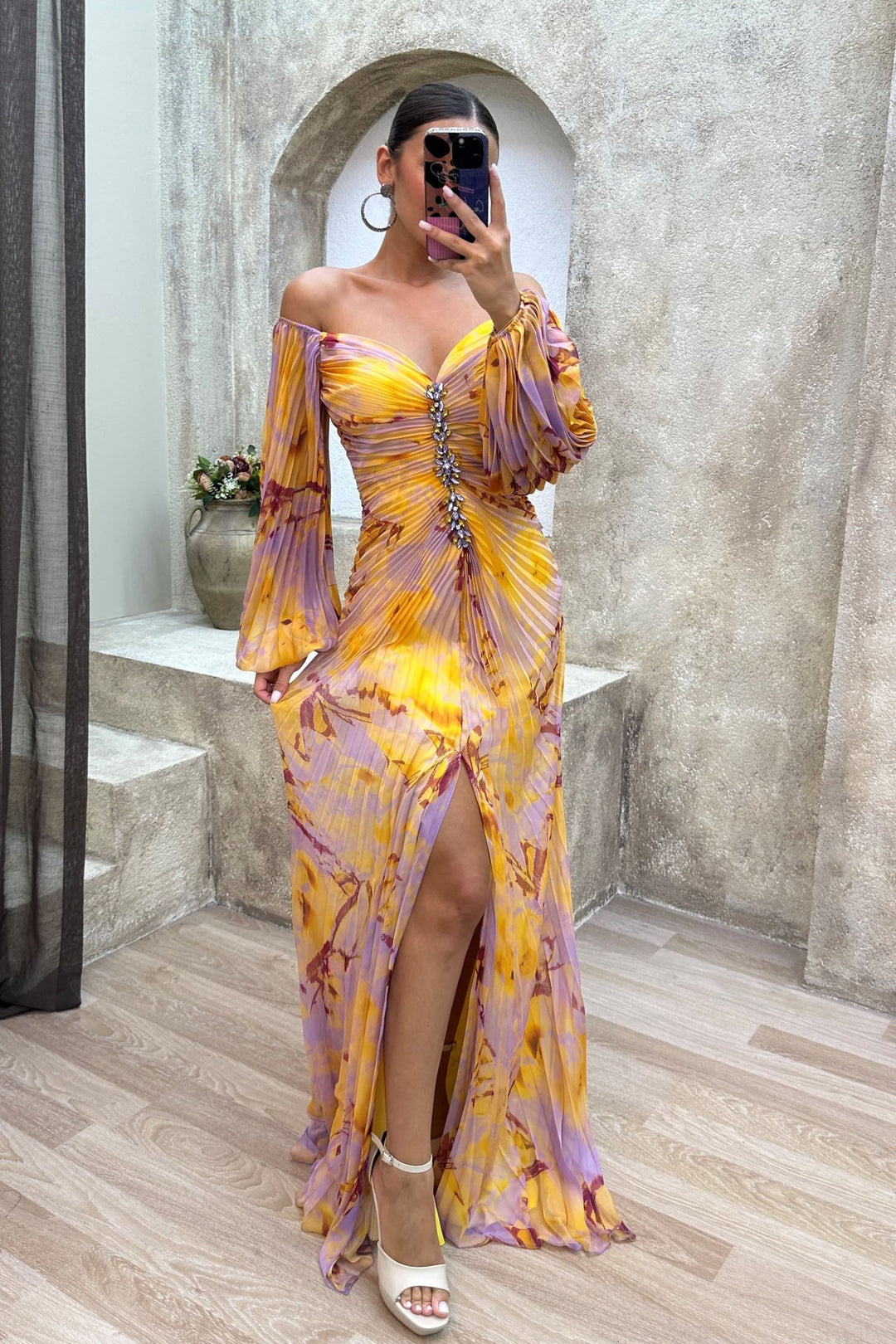 Tovia™ | Elegante abito con scollo a V per occasioni speciali