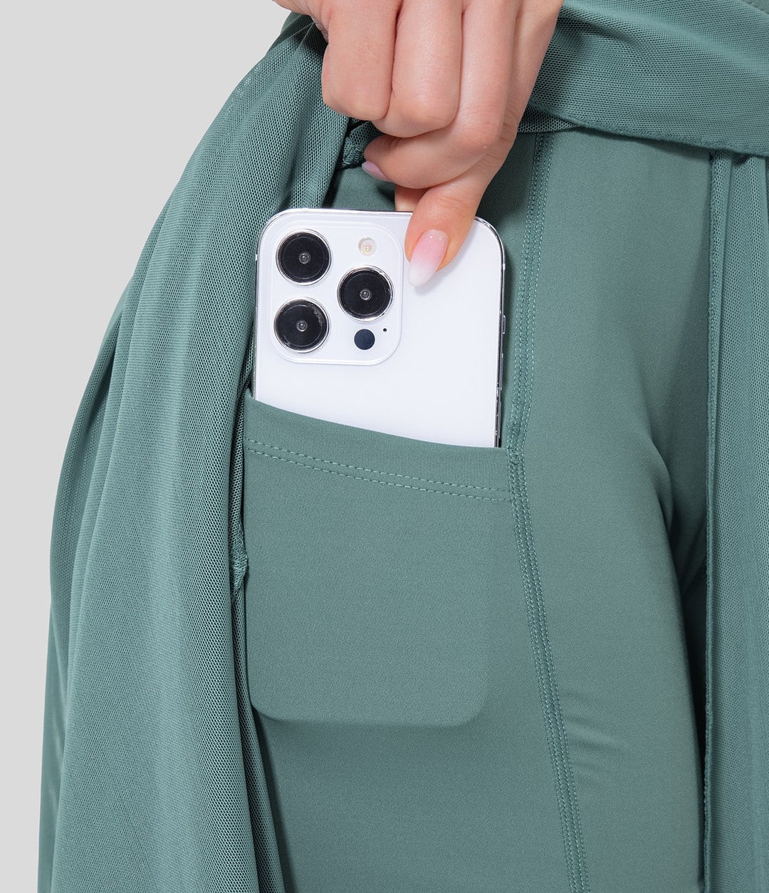 Mavi™ | Gonna Midi 2-in-1 Alta Vita