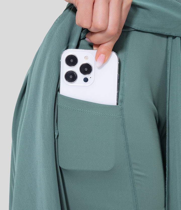 Mavi™ | Gonna Midi 2-in-1 Alta Vita