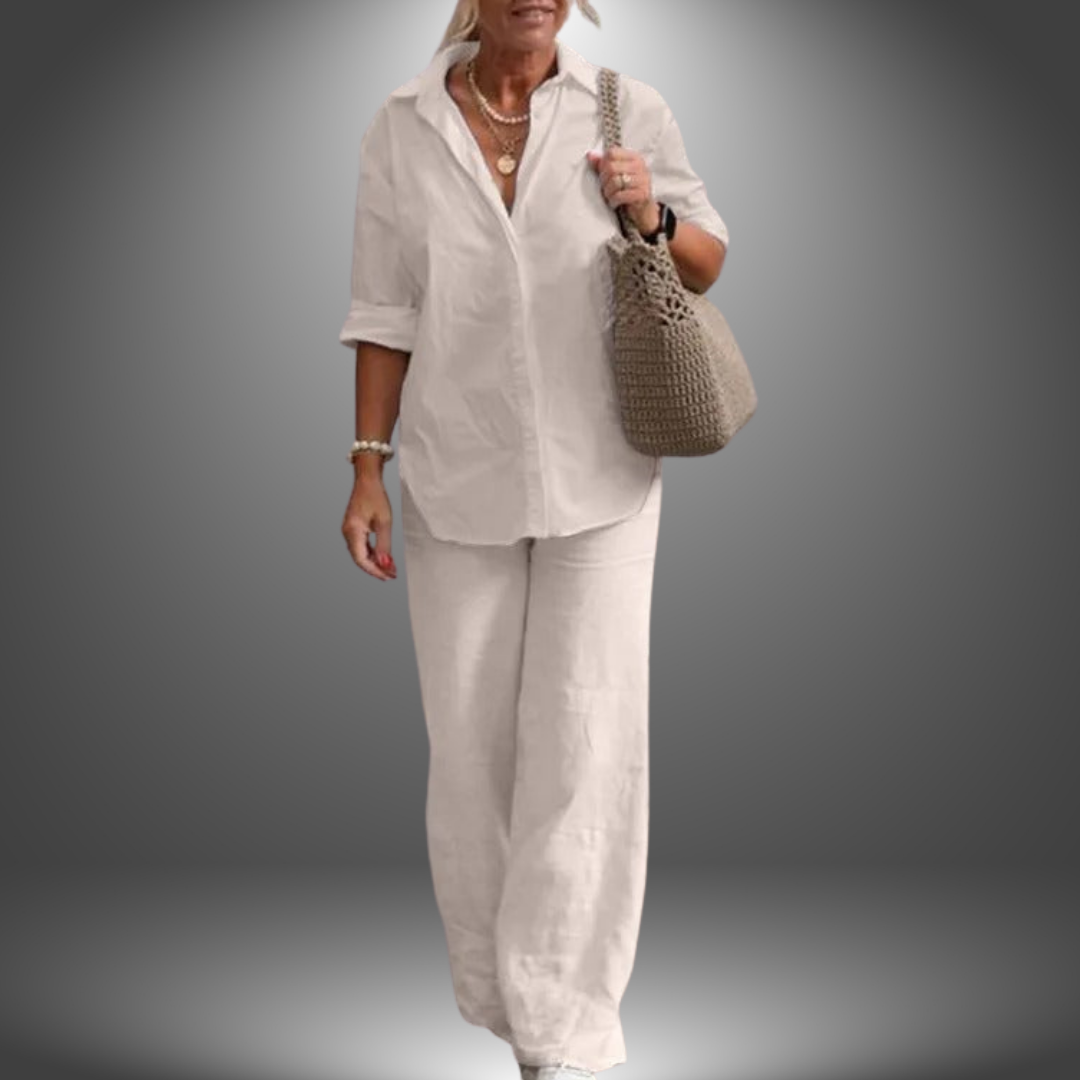 Jolio™ | Completo camicia e pantaloni casual