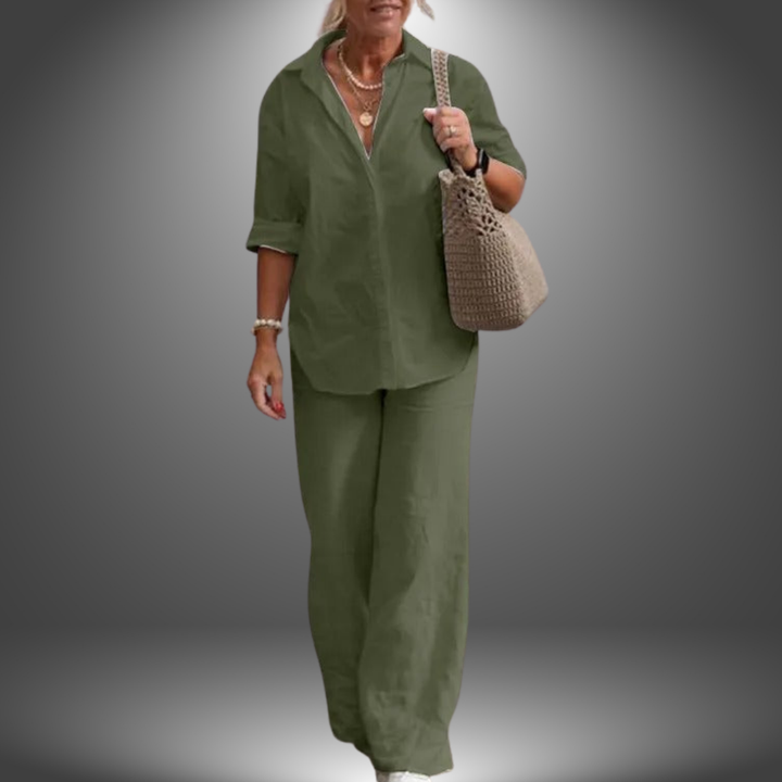 Jolio™ | Completo camicia e pantaloni casual