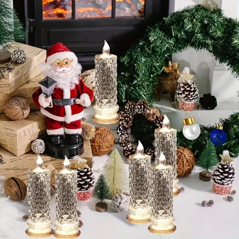 🔥Ultimo giorno 49% di sconto🎁Candelabro in cristallo a LED