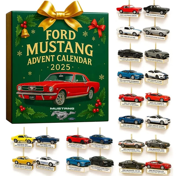 🎄Calendario dell’Avvento Mustang 2025