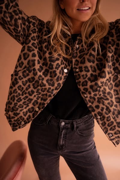 Zeko™ | Elegante bomber leopardato per comfort e stile