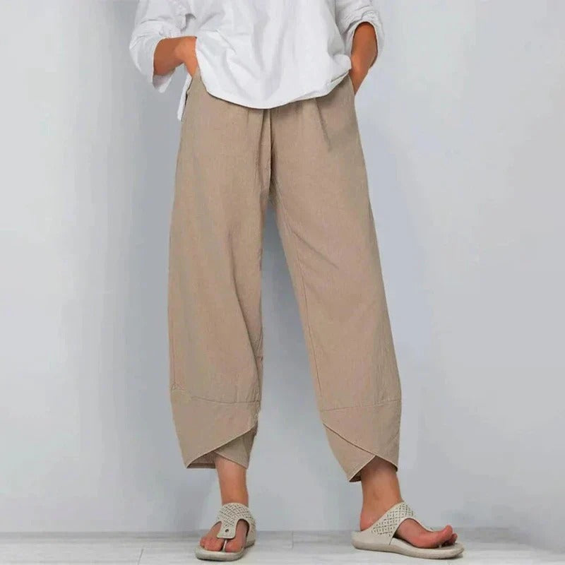 Ollie™ | Pantaloni Fluidi Eleganti
