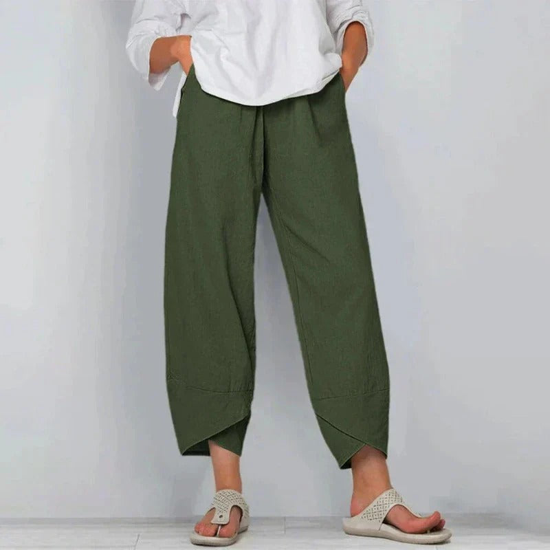 Ollie™ | Pantaloni Fluidi Eleganti