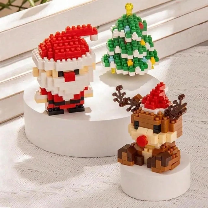 🎅 Santa Byggeklosser™ – 12 figure natalizie creative per tutta la famiglia. 🎄