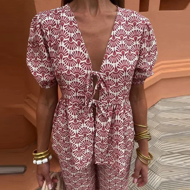 Lena™ | Elegante Completo Primaverile Chic