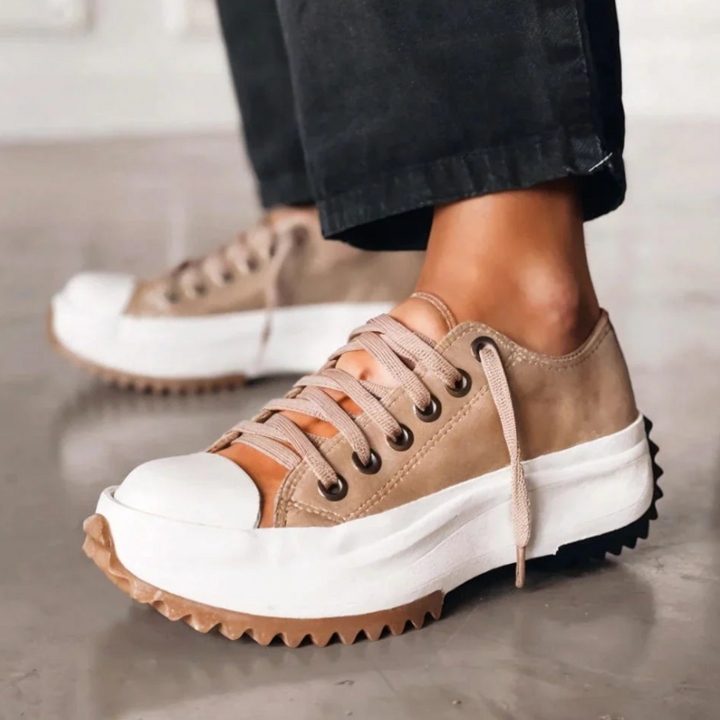 Athena™ | Sneakers Urbane Alte in Pelle