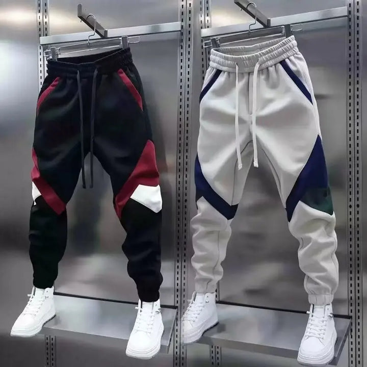 Luca™ | Pantaloni Casual con Pannelli Giocosi