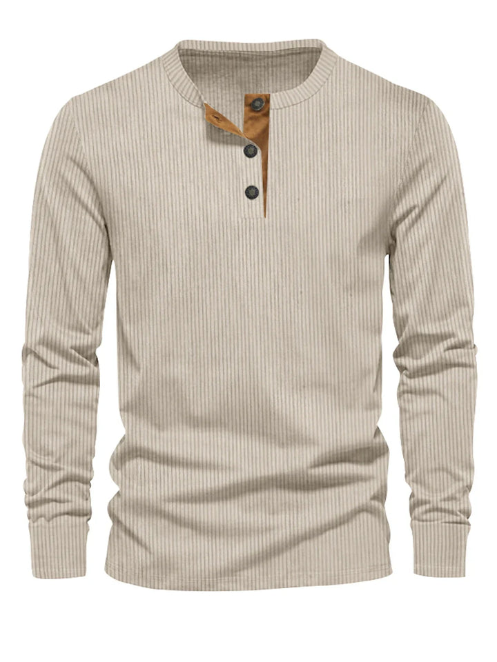 Coren™ | Camicia a righe a maniche lunghe