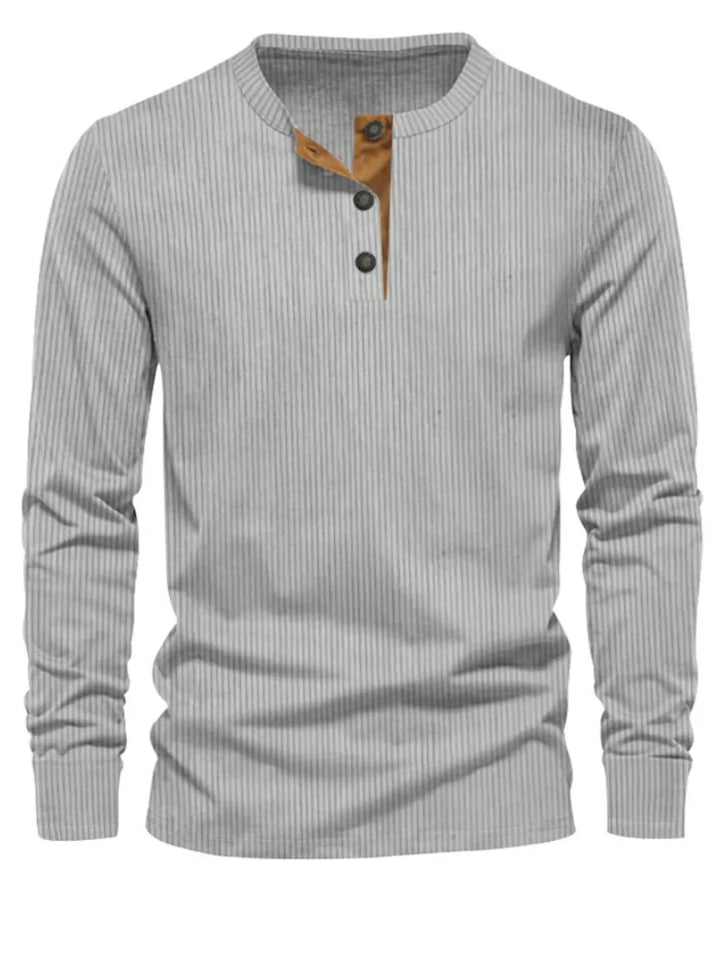 Coren™ | Camicia a righe a maniche lunghe