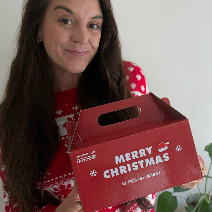 🎅 Santa Byggeklosser™ – 12 figure natalizie creative per tutta la famiglia. 🎄