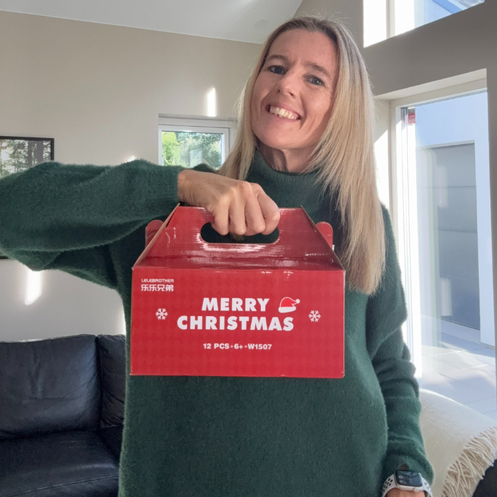 🎅 Santa Byggeklosser™ – 12 figure natalizie creative per tutta la famiglia. 🎄