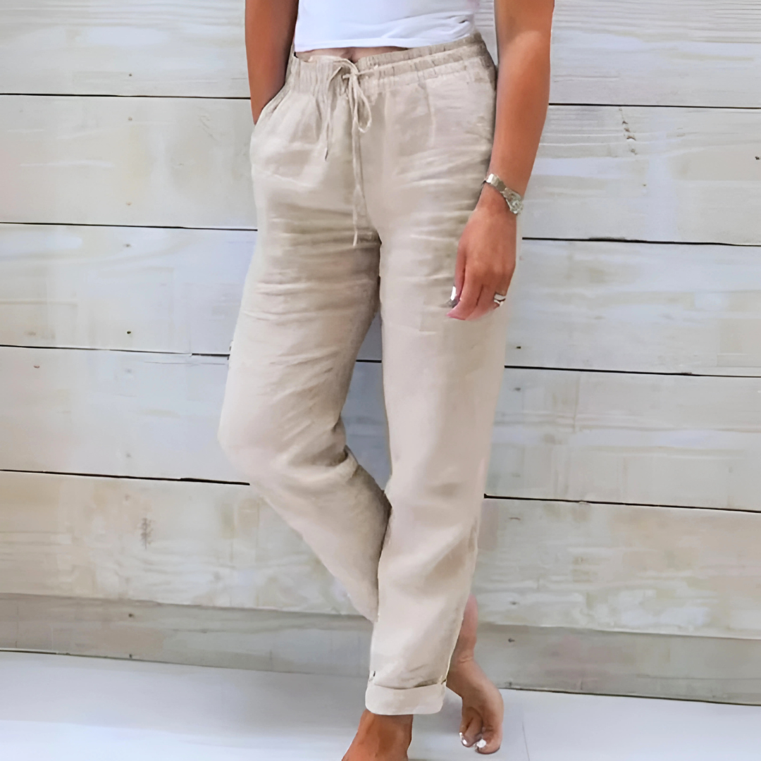Bella™ | Pantaloni Eleganti Leggeri con Vita Elastica
