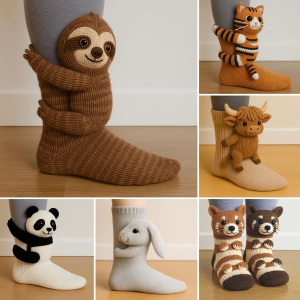 🔥SALDI BOLLENTI - SCONTO 49%🦥 Calzini con Animali🧦