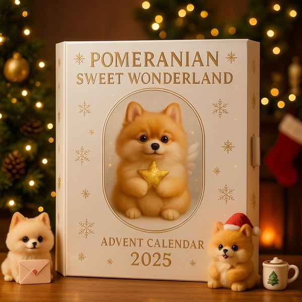Calendario dell'Avvento Pomeranian Sweet Wonderland 2025