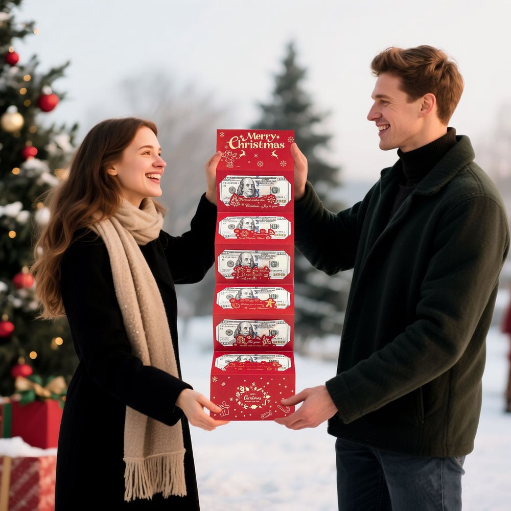 🎉Celebra e ama💗🎄Set di 3 buste regalo di Natale