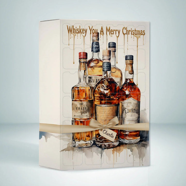 🥃Calendario dell'Avvento a tema whisky (con decorazioni)🎄
