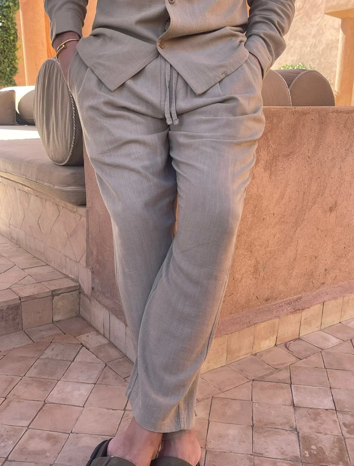 Liam™ | Completo in lino per uno stile estivo senza sforzo