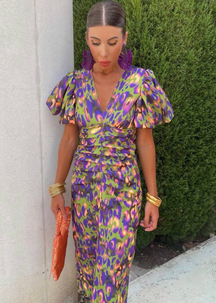 Domi™ | Abito Fiesta Vibrante e Splendente