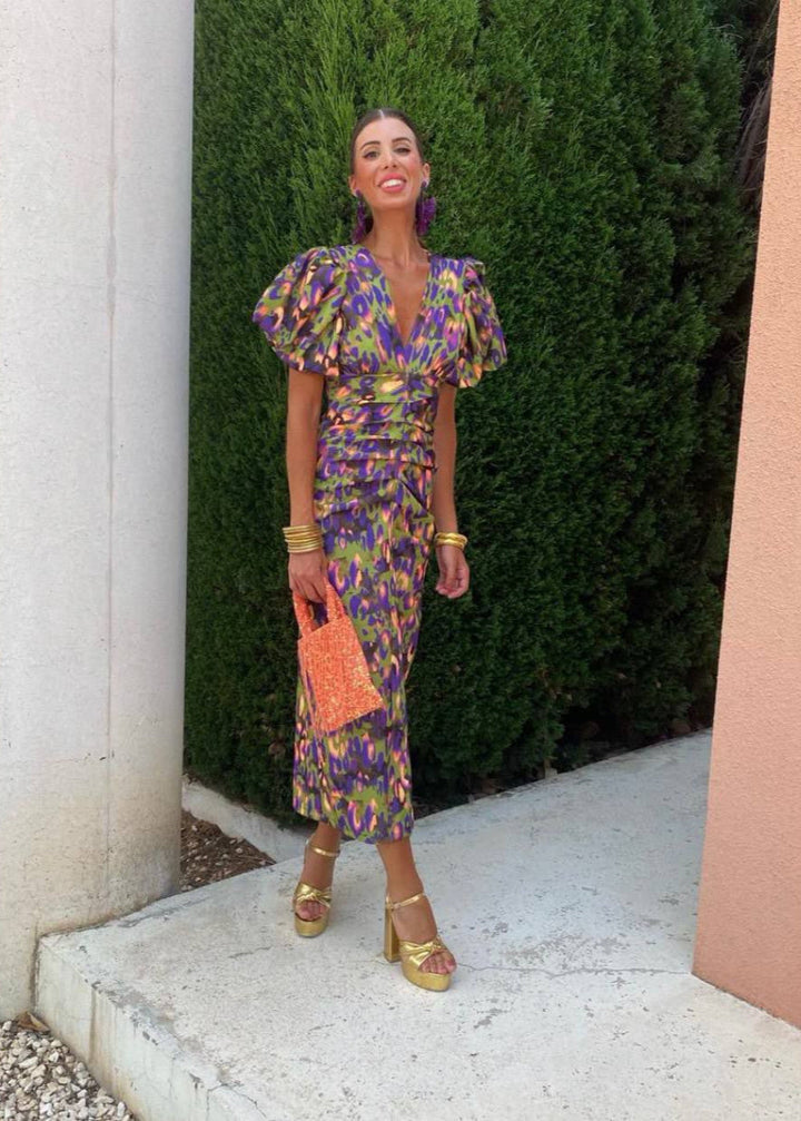 Domi™ | Abito Fiesta Vibrante e Splendente