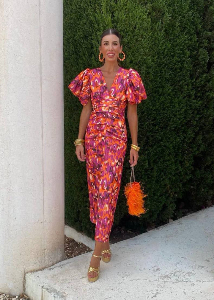 Domi™ | Abito Fiesta Vibrante e Splendente