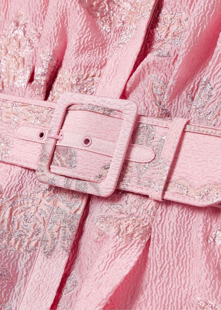 Pearl™ | Abito elegante a maniche corte e voluminose