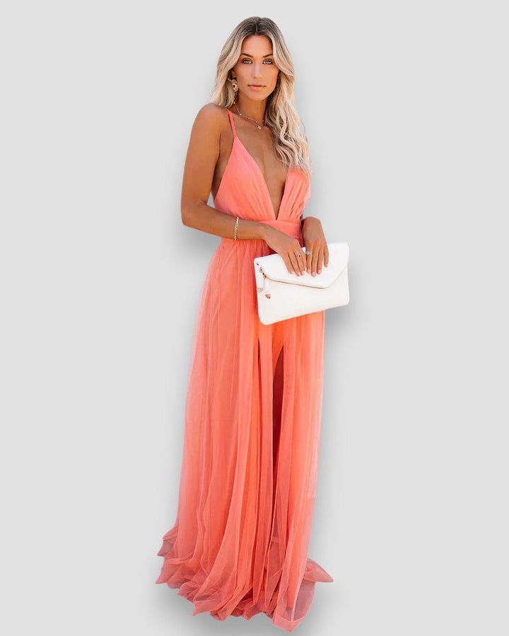 Leslie™ | Abito Maxi Elegante e Versatile