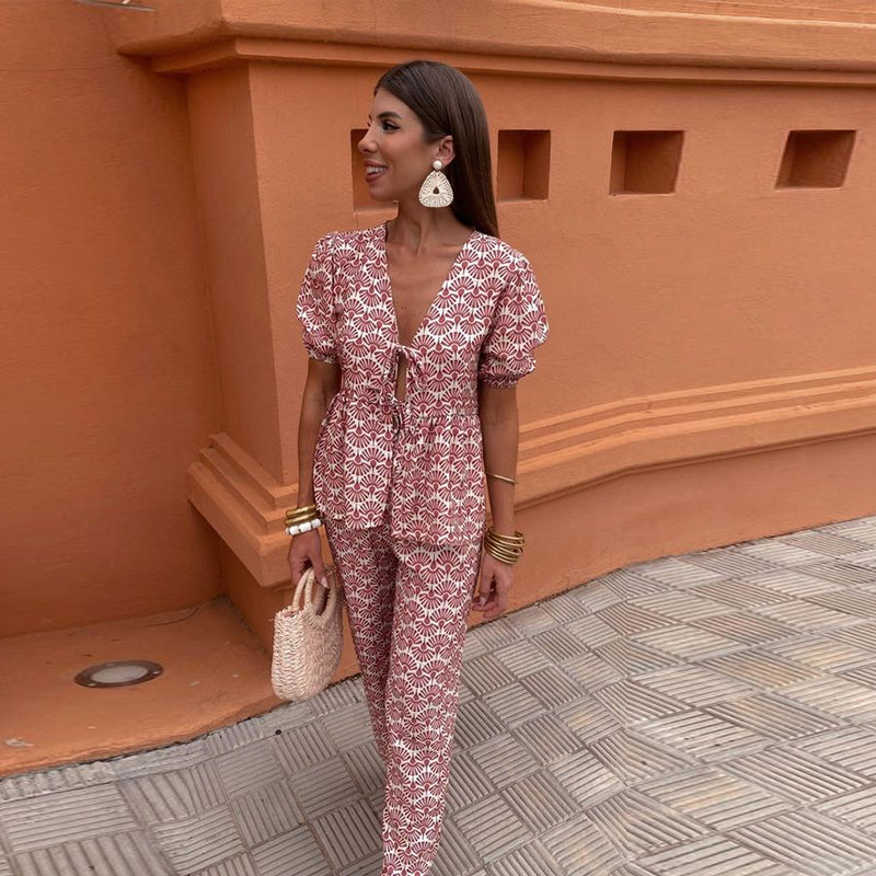 Lena™ | Elegante Completo Primaverile Chic