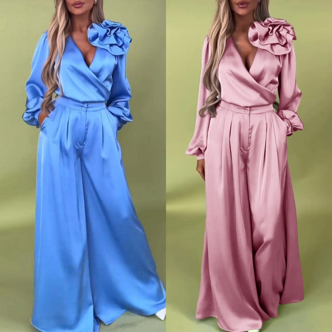 Hara™ | Combinazione Elegante con Dettaglio di Fiore