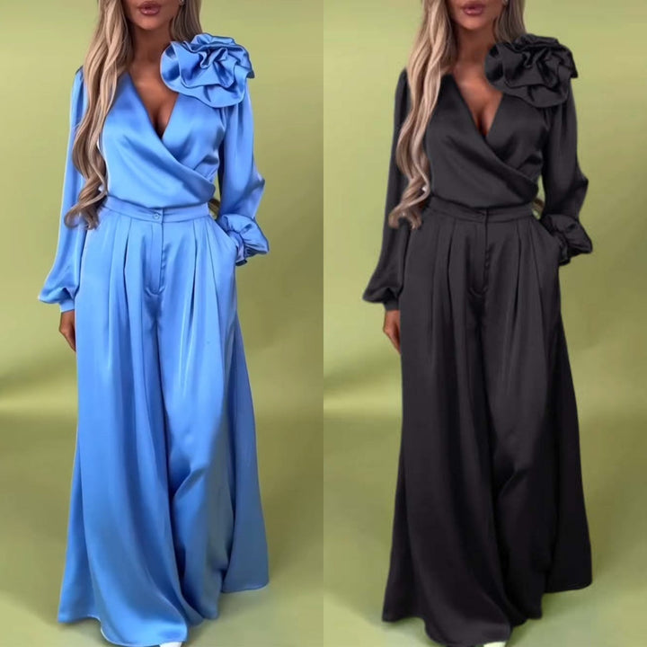 Hara™ | Combinazione Elegante con Dettaglio di Fiore